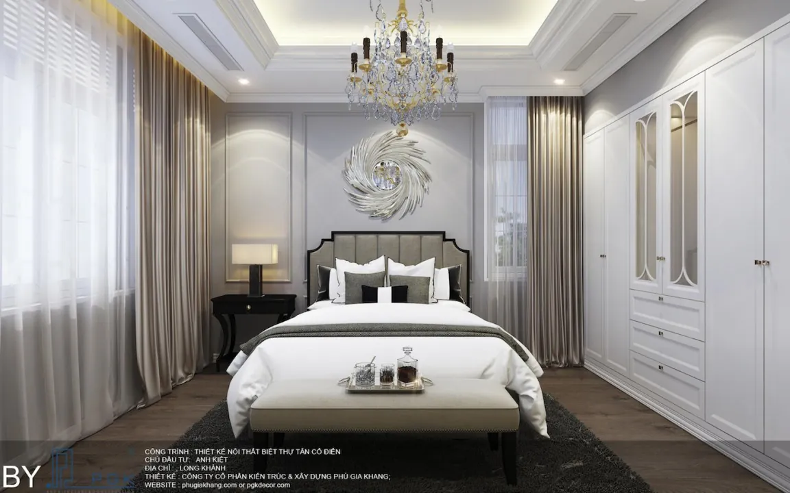 Biệt thự Tân cổ điển - anh Khánh - ảnh 3
